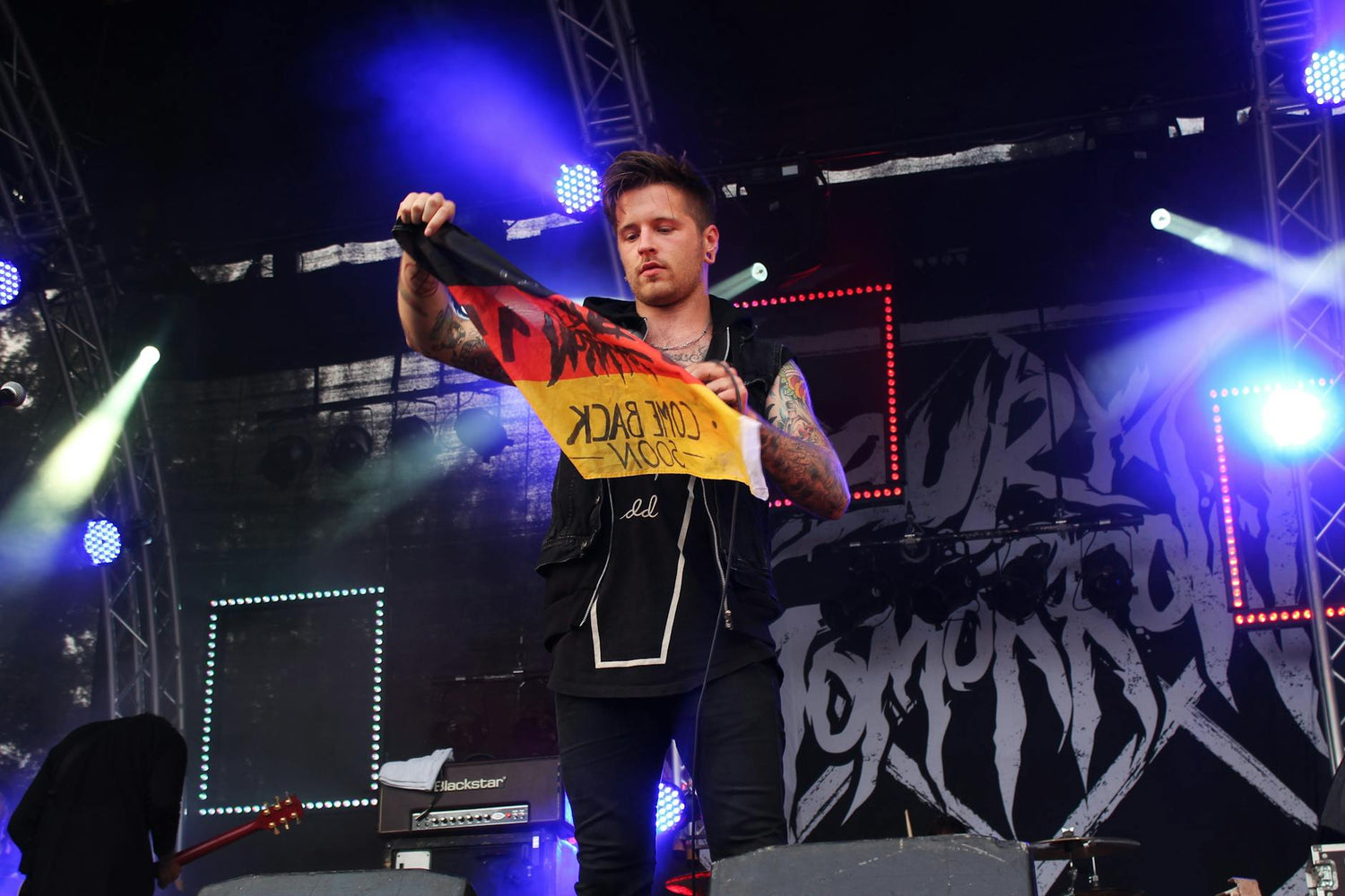 Metal band debut album release concert performance | Photo by GUSTAVO H on Pexels
