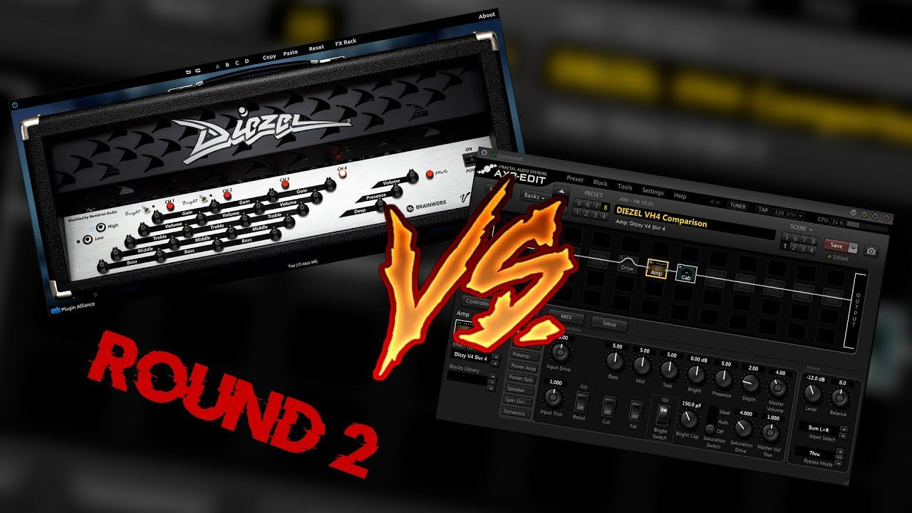 Diezel VH4 | Plugin Alliance vs Fractal AX8 | Blind Test | Round 2