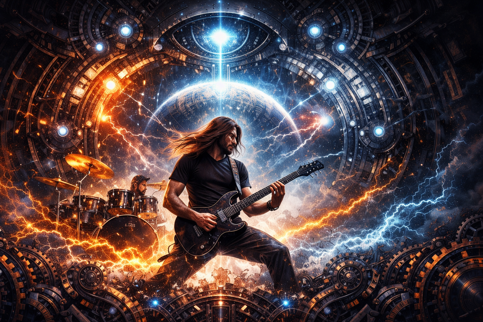 Concert stage with colorful lights - Progressive Metal Presets Collection