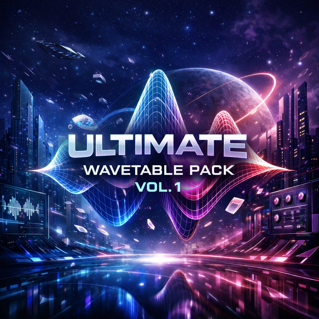 Ultimate Wavetable Pack Vol. 1 - 10,000 Professional Wavetables for Serum, Vital, Phase Plant synthesizers