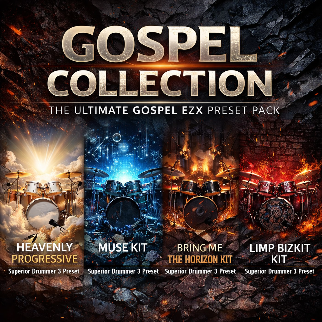 Gospel Collection: Superior Drummer 3 Presets for Gospel EZX | 4 Album-Ready Presets