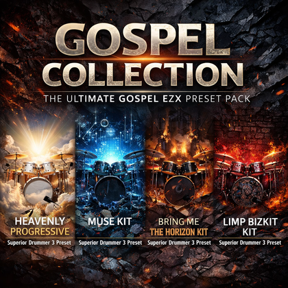 Gospel Collection: Superior Drummer 3 Presets for Gospel EZX | 4 Album-Ready Presets