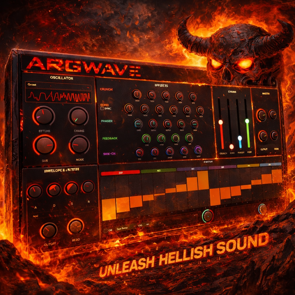 ArgWave - Brutal Synthesizer Plugin - Heavy Metal Synth