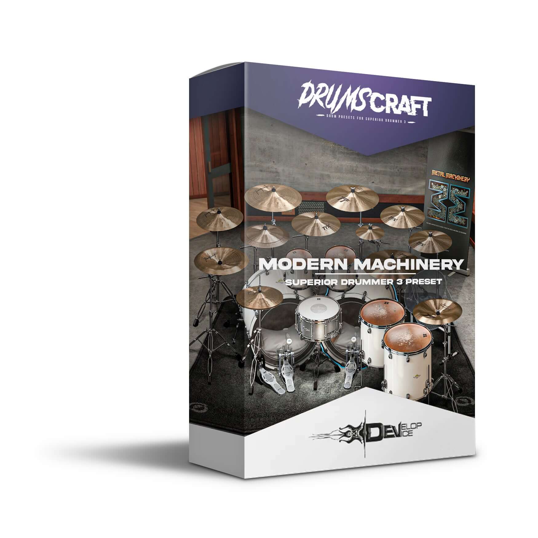 Modern Machinery: Superior Drummer 3 Preset - Superior Drummer 3 Preset - Professional Drum Sound