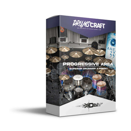 Progressive Area Kit: Superior Drummer 3 Preset