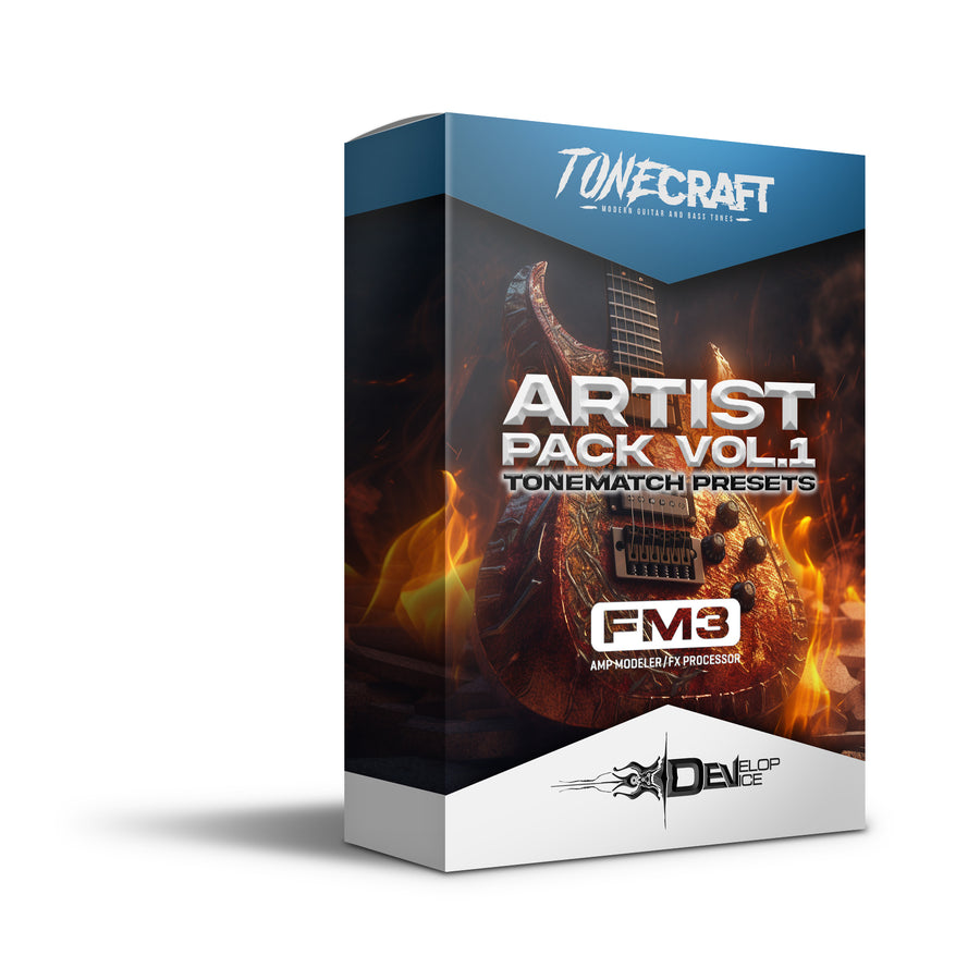 Artist Pack - Fractal FM3 Preset - Studio Guitar Tones