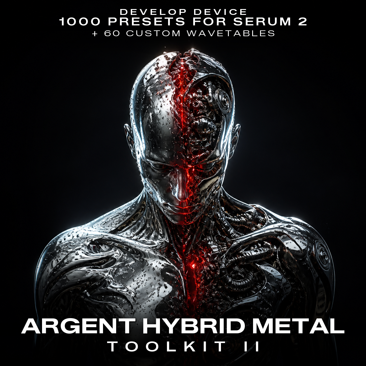 Argent Hybrid Metal Toolkit II: 1000 Serum 2 Presets & 60 Wavetables – product cover