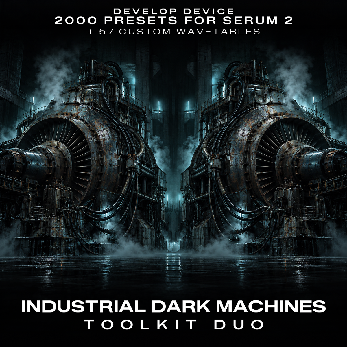 Industrial Dark Machines Toolkit Duo: 2000 Serum 2 Presets & 57 Wavetables