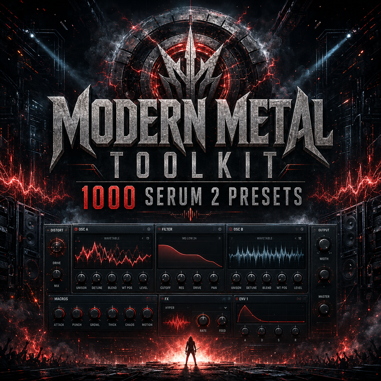 Modern Metal Toolkit: 1000 Serum 2 Presets — Develop Device