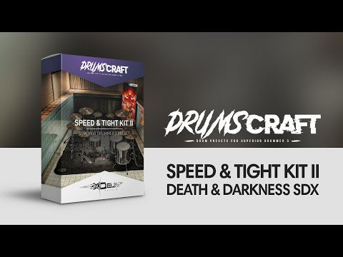 Superior Drummer 3 Preset Bundle for Death & Darkness SDX - 25 Presets