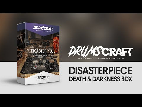 Superior Drummer 3 Preset Bundle for Death & Darkness SDX - 25 Presets