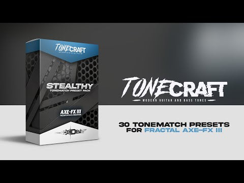 Stealthy Pack for Fractal Axe-Fx III - Sound Demo Video