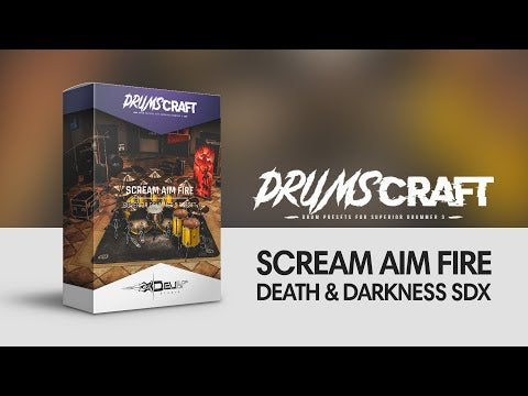 Superior Drummer 3 Preset Bundle for Death & Darkness SDX - 25 Presets