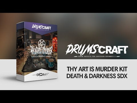 Superior Drummer 3 Preset Bundle for Death & Darkness SDX - 25 Presets