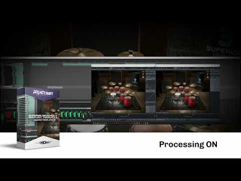 Superior Drummer 3 Reaper Multi-Out Template II - Sound Demo Video
