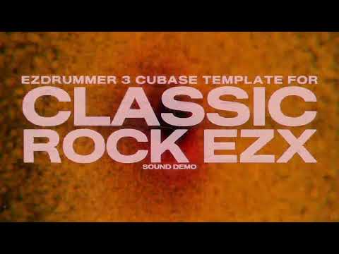 EZDrummer 3 | Cubase Multi-Out Template | Classic Rock EZX