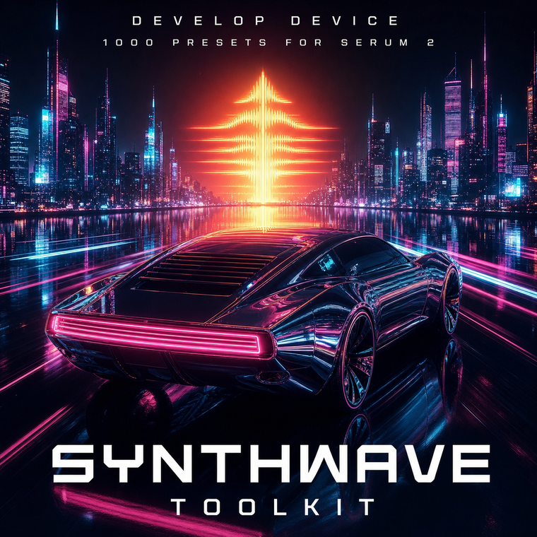 Synthwave Toolkit: 1000 Serum 2 Presets – product cover