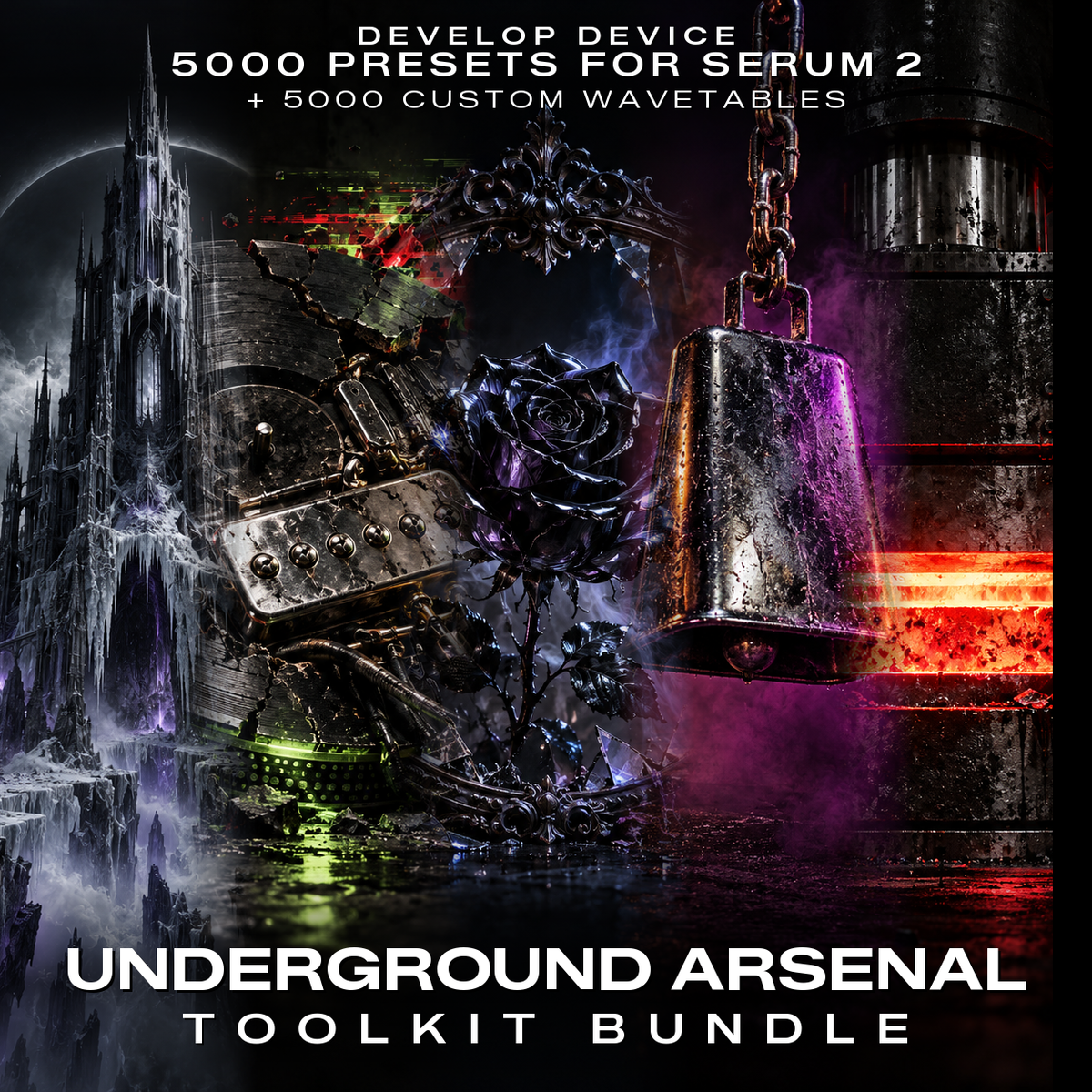 Underground Arsenal Toolkit Bundle: 5000 Serum 2 Presets & 5000 Wavetables product cover