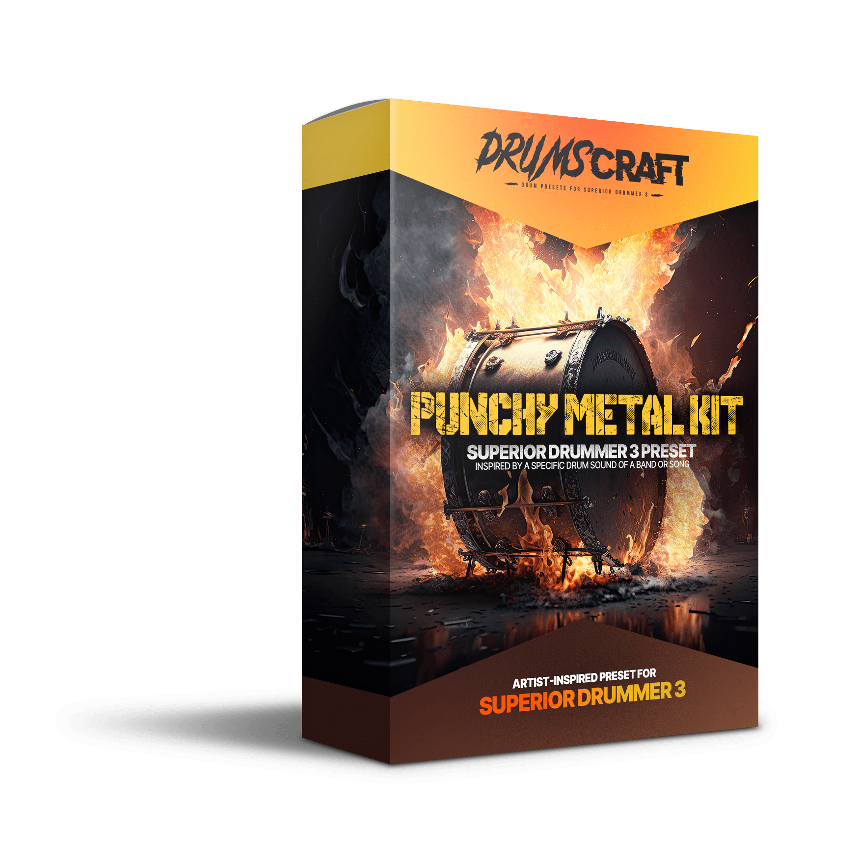 Punchy Metal Kit: Superior Drummer 3 Preset - Sound Demo Video