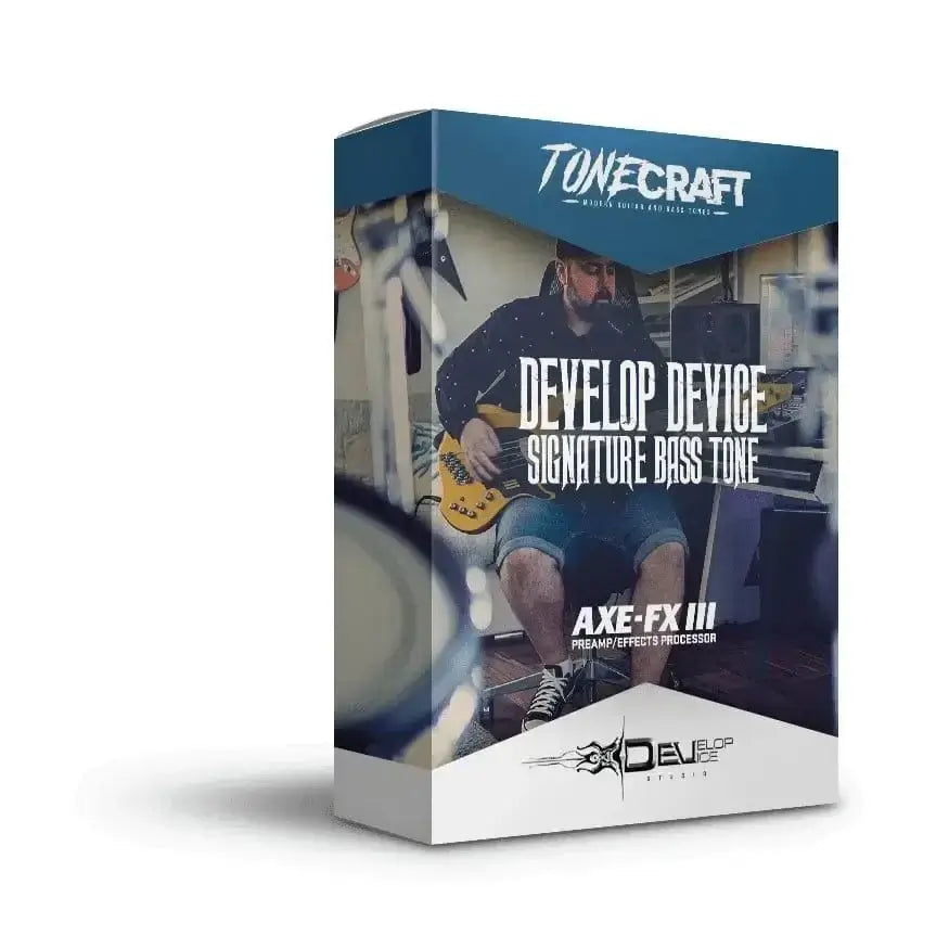 Develop Device Signature Bass Tone - Fractal Axe-Fx III Preset - Studio Guitar Tones