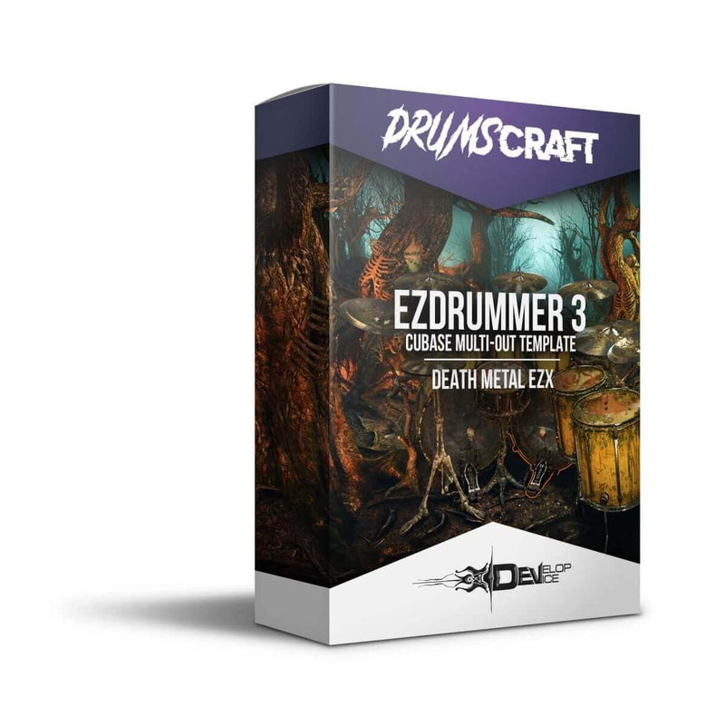 EZDrummer 3 | Cubase Multi-Out Template | Death Metal EZX