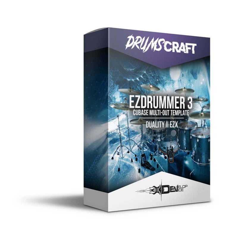 EZDrummer 3 | Cubase Multi-Out Template | Duality II EZX