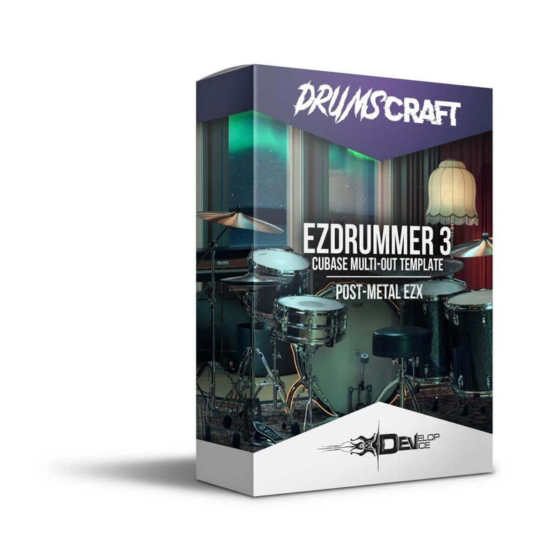 EZDrummer 3 | Cubase Multi-Out Template | Post-Metal EZX