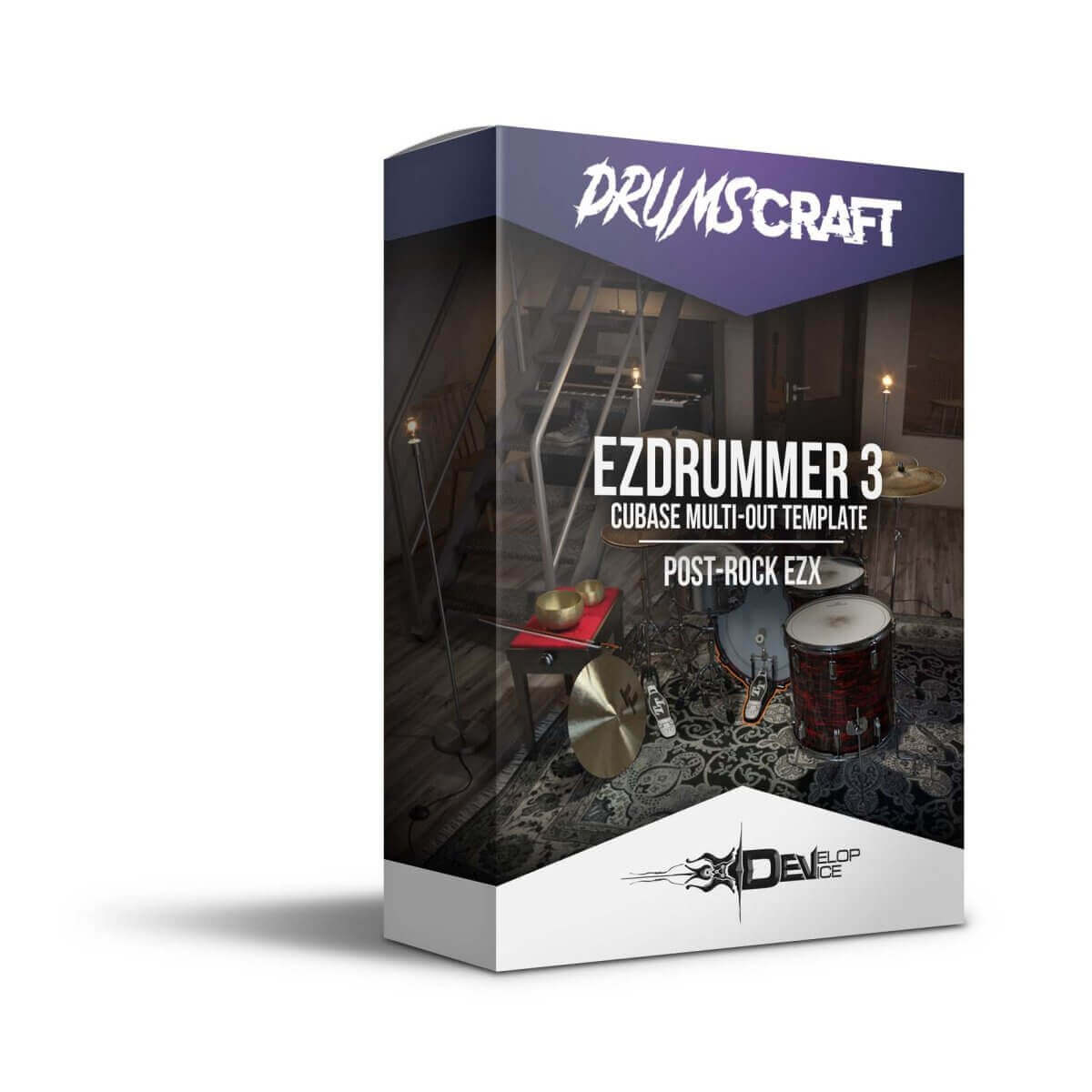 EZdrummer 3 Cubase Multi-Out Template - Drum Routing Setup