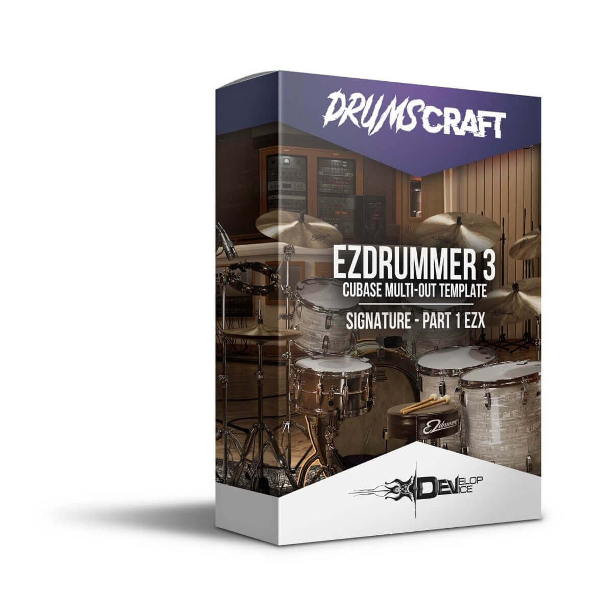 EZdrummer 3 Cubase Multi-Out Template - Drum Routing Setup