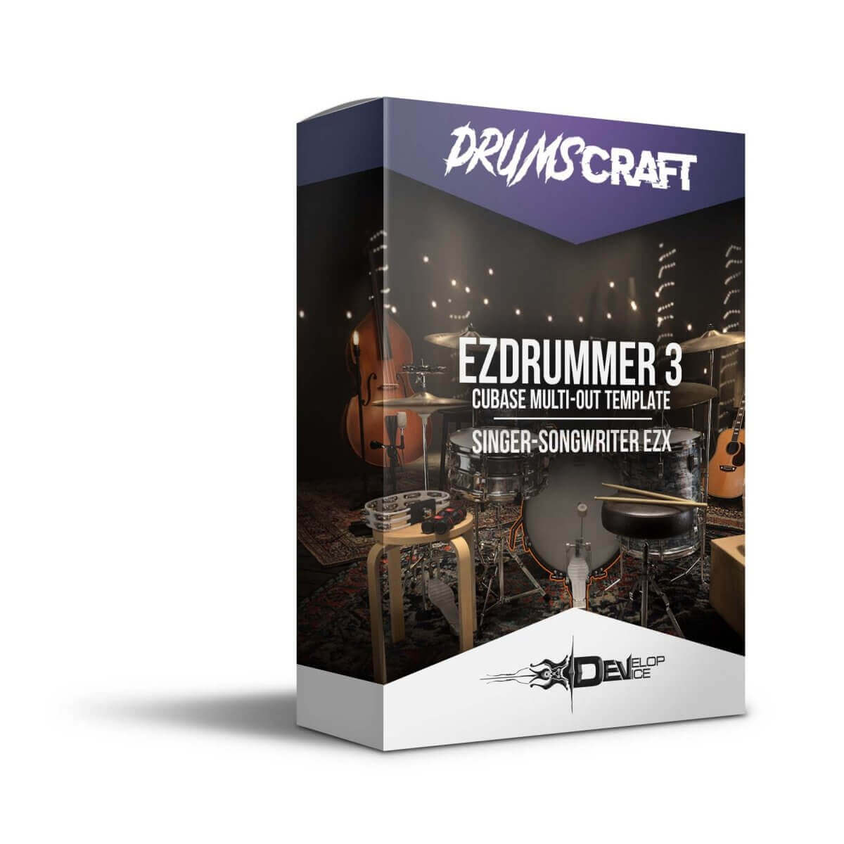 EZdrummer 3 Cubase Multi-Out Template - Drum Routing Setup