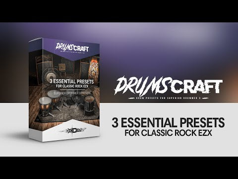 3 Essential Presets for Classic Rock EZX - Sound Demo Video