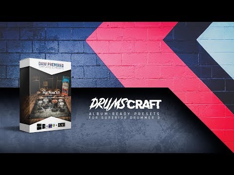 Pop Punk Kit: Superior Drummer 3 Preset - Sound Demo Video