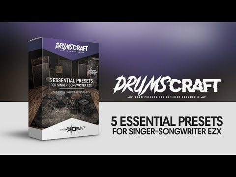 5 Essential Presets for Singer-Songwriter EZX - Sound Demo Video