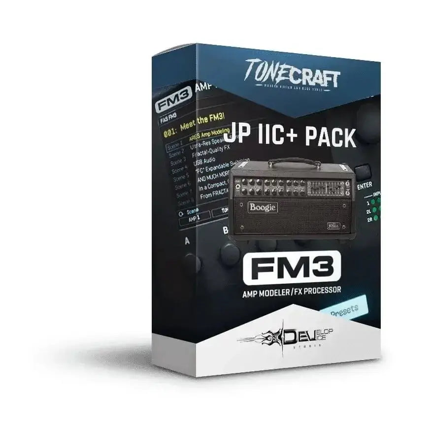 JP IIC+ Pack - Fractal FM3 Preset - Studio Guitar Tones