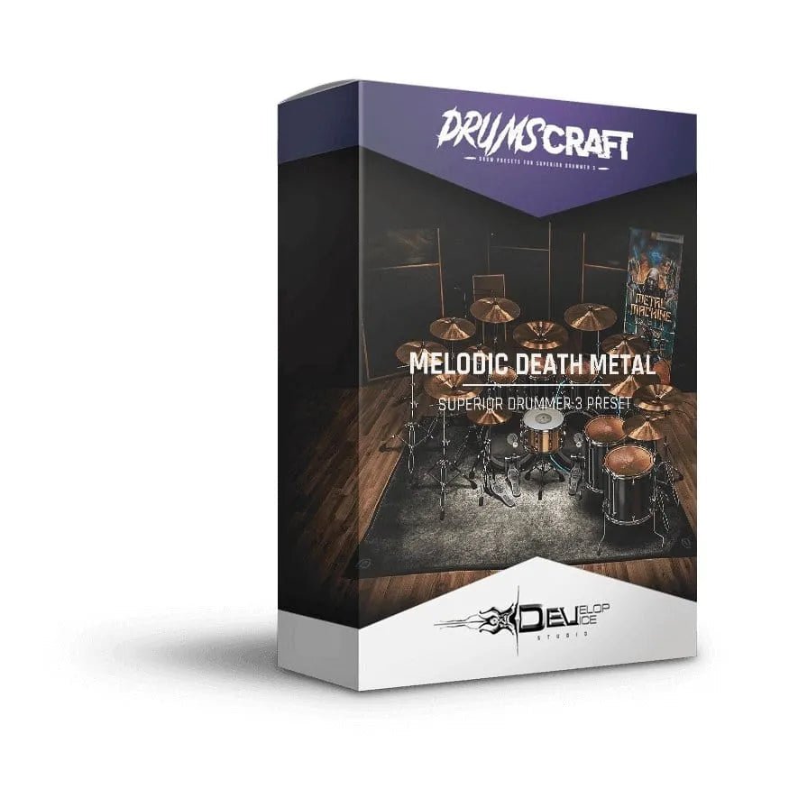 Melodic Death Metal Drums - Superior Drummer 3 Presets by Develop Device