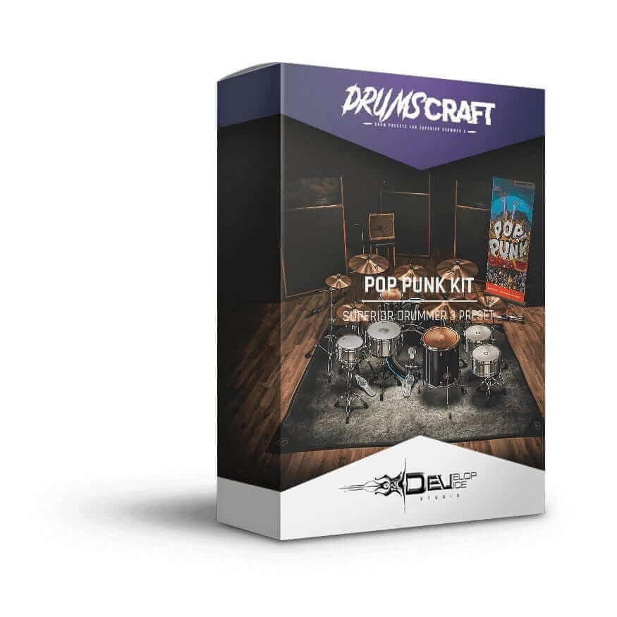 Pop Punk Drum Sound - Superior Drummer 3 Preset - Album-Ready Mix
