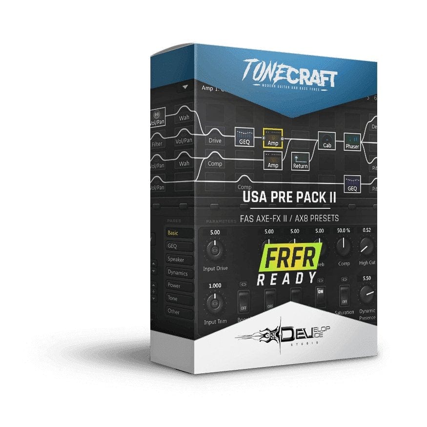 USA Pre Pack II for Fractal Axe-Fx II / AX8 - Fractal Axe-Fx II / AX8 Presets by Develop Device