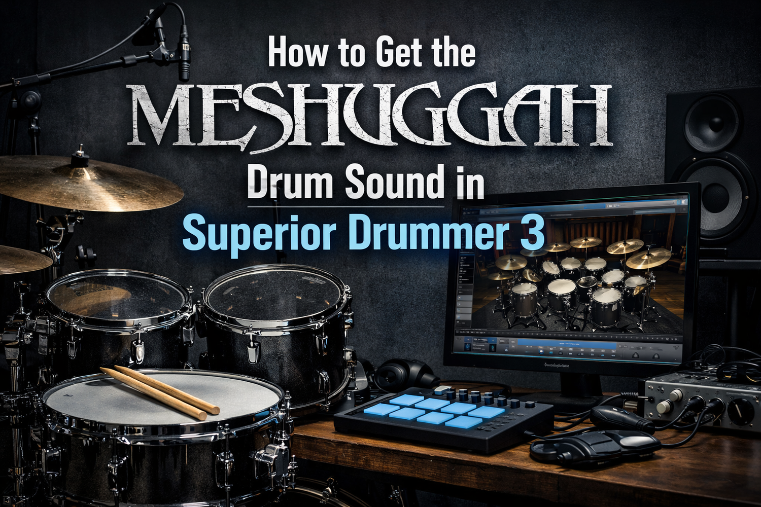 How to Get the Meshuggah Drum Sound in Superior Drummer 3