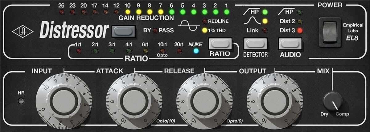 Mastering the Empirical Labs EL8 Distressor Compressor by UAD: A Comprehensive Guide for Audio Professionals