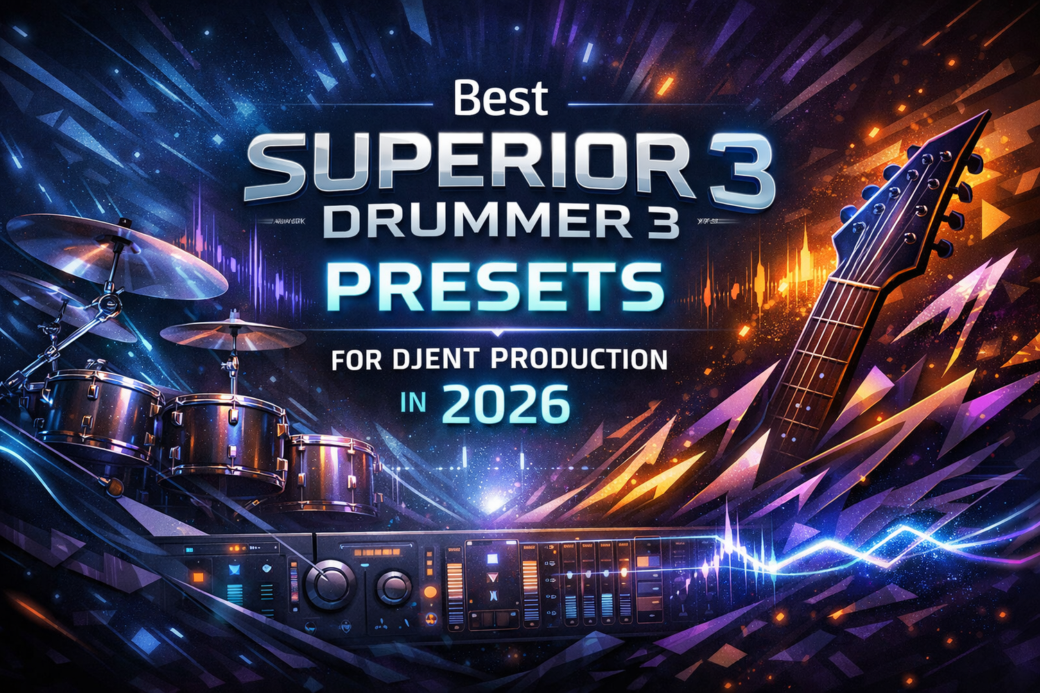 Best Superior Drummer 3 Presets for Djent Production in 2026