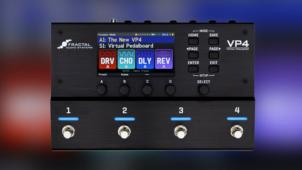 Fractal Audio Introduces the VP4: A New Era in Multi-FX Processing