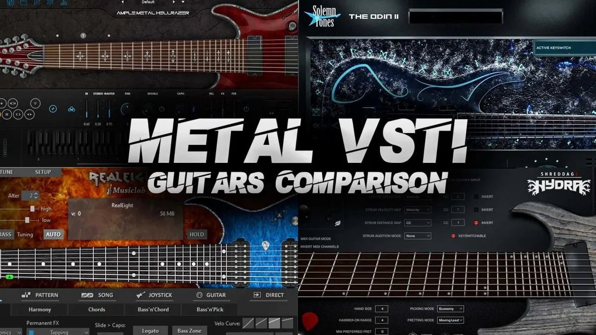 Metal VSTi Guitars Comparison - Develop Device Studio