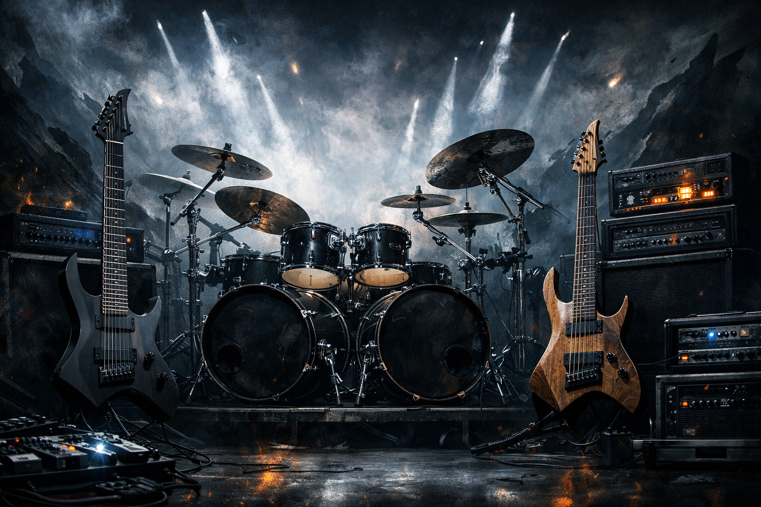 Modern guitar close-up - Djent Presets Collection