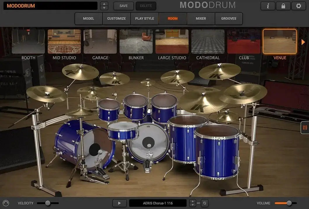 MODO Drum Presets - Develop Device