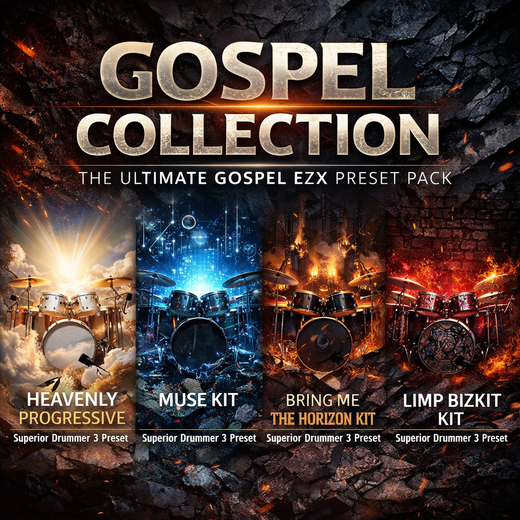 Gospel Collection - Superior Drummer 3 SDX Preset Pack - Pro Drum Mixing