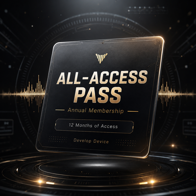 All-Access Pass annual membership cover artwork - Develop Device