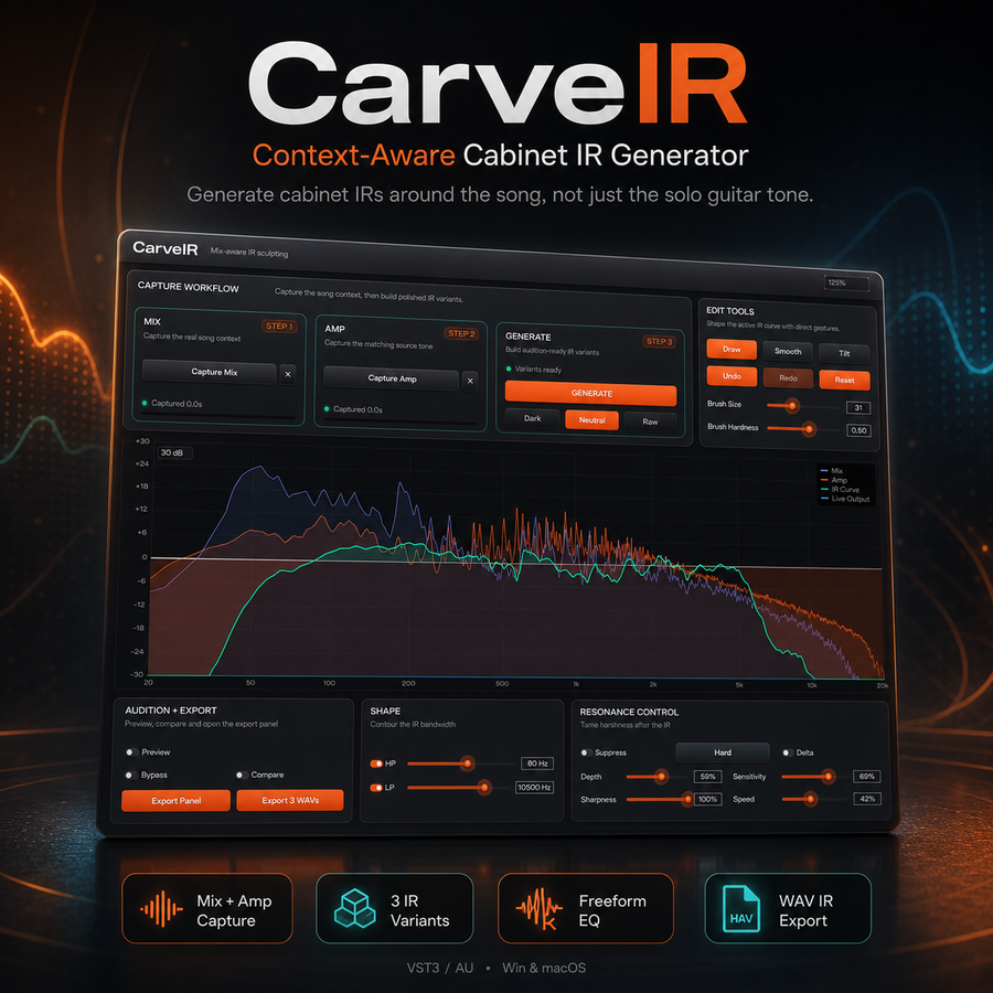 Carve IR: Context-Aware Cabinet IR Generator