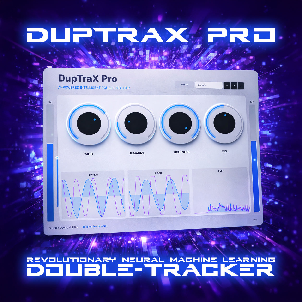 DuptraX Pro - AI Double-Tracker - Intelligent Guitar Recording