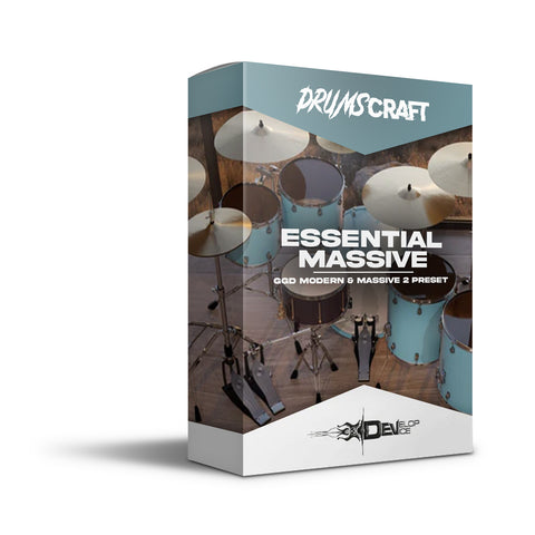 Essential Massive: GGD Modern & Massive 2 Preset - GetGood Drums Preset - Modern Metal Sound