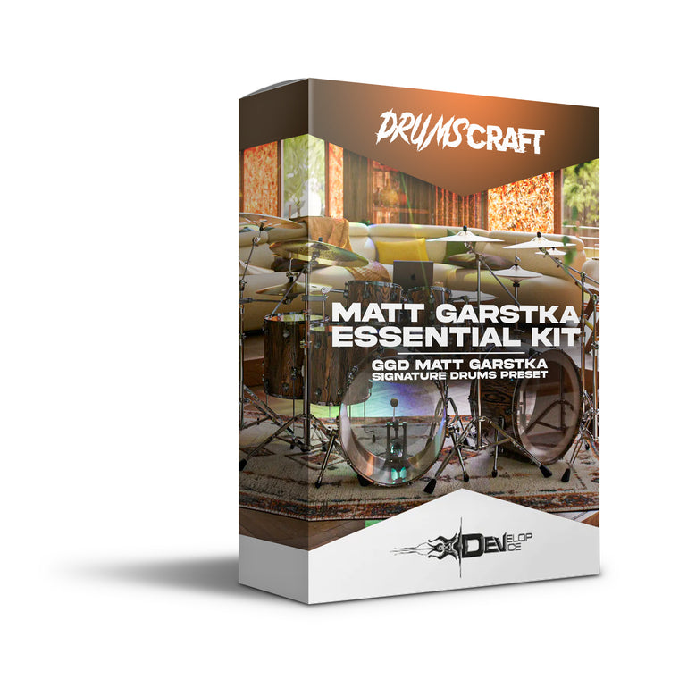 Matt Garstka Essential Kit: GGD Matt Garstka Signature Drums Preset - GetGood Drums Preset - Modern Metal Sound